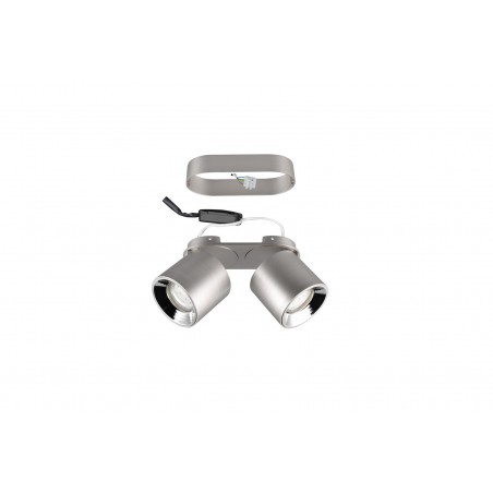 Trio Lampa natynkowa GUAYANA 651000207 srebrny i odcienie srebra