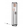 Trio Lampa podłogowa ROSS 403100317 czarny, beżowy