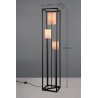 Trio Lampa podłogowa ROSS 403100317 czarny, beżowy