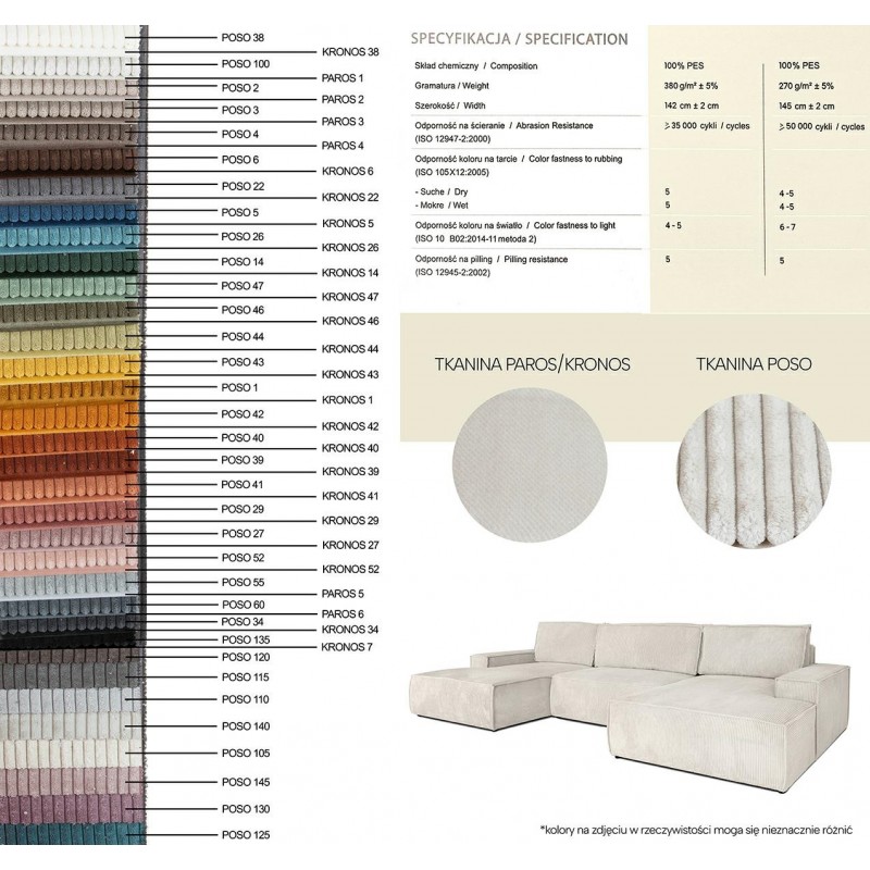 Sofa PILLOW jasny beż