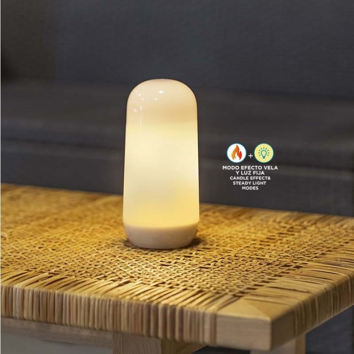 NEW GARDEN lampa stołowa CANDY z efektem...