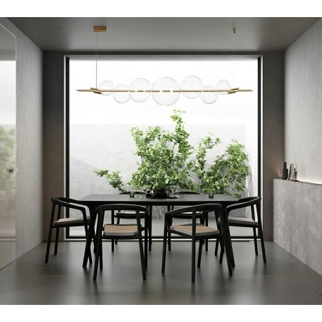 MOOSEE lampa wisząca ECHO 140 złota