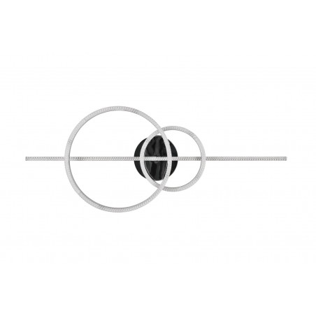 Trio Lampa natynkowa LED MONTILLA 643010306 srebrny i odcienie srebra