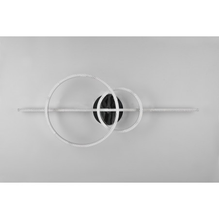 Trio Lampa natynkowa LED MONTILLA 643010306 srebrny i odcienie srebra