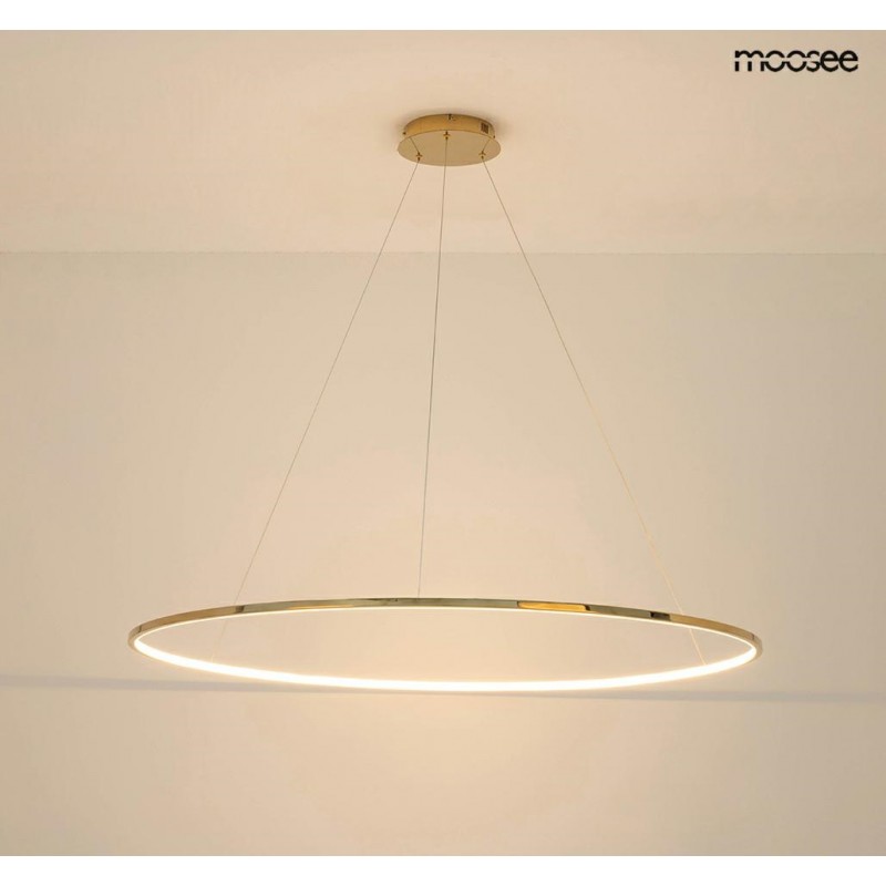MOOSEE lampa wisząca RING SLIM 100 złota