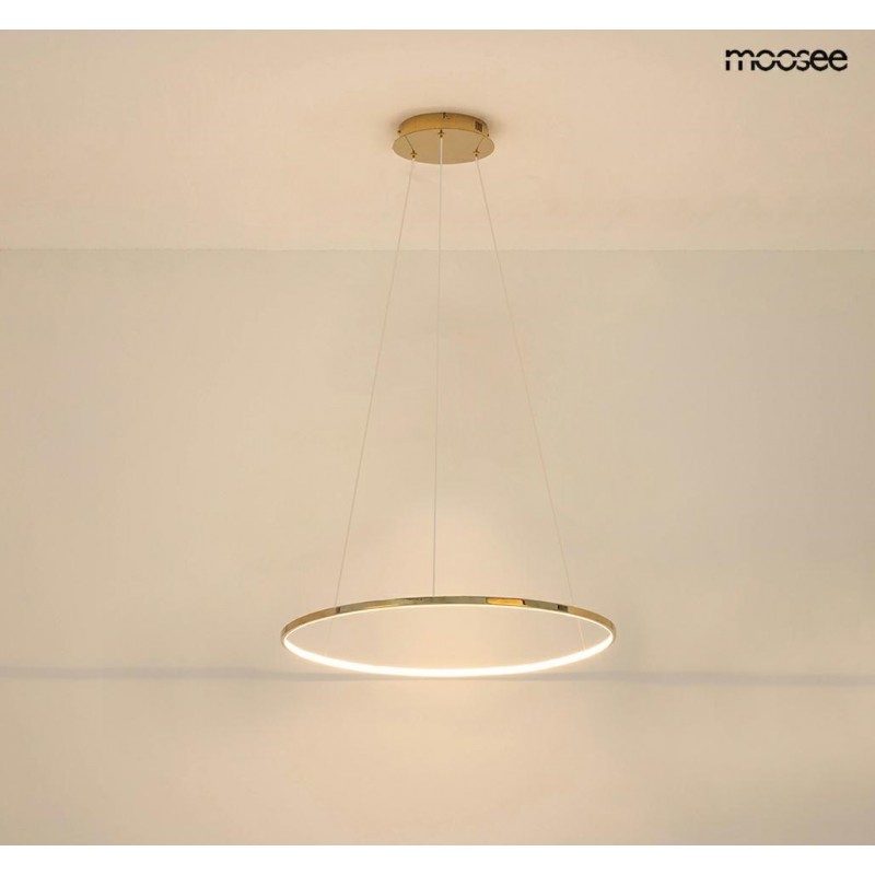 MOOSEE lampa wisząca RING SLIM 60 złota