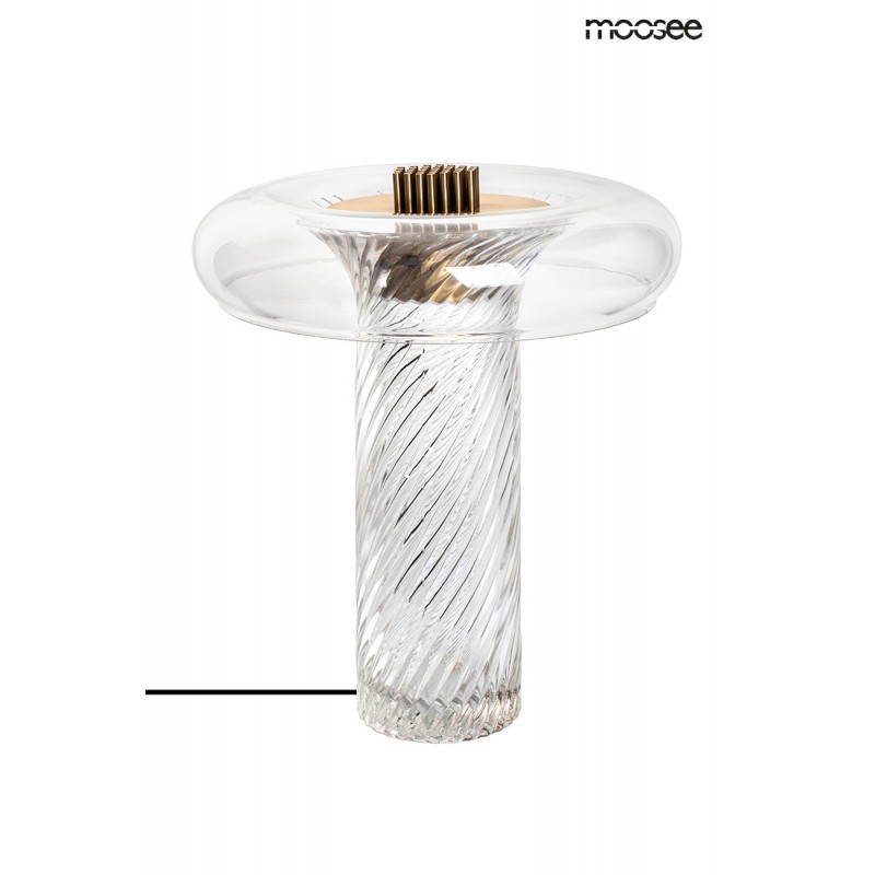 MOOSEE lampa stołowa ICAR złota