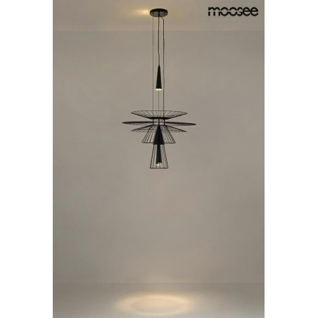 MOOSEE lampa wisząca SESTO czarna