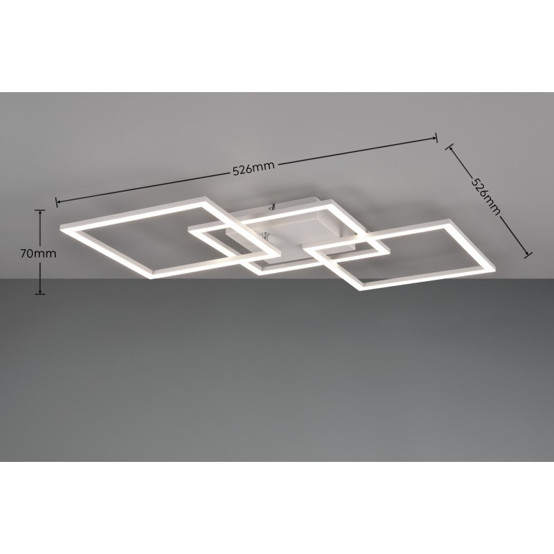 RL Lampa natynkowa LED TRAIL R64493131 biały