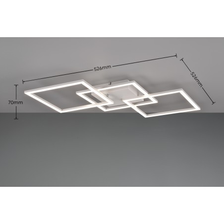 RL Lampa natynkowa LED TRAIL R64493131 biały