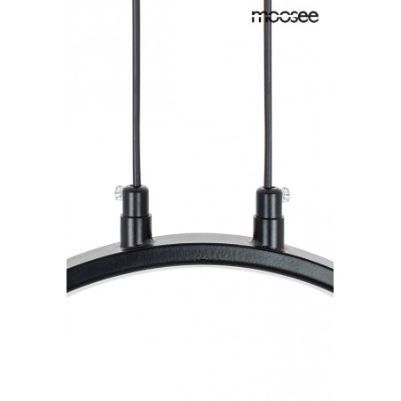 MOOSEE lampa wisząca ALURE LINE TWIN 90 czarna