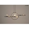 MOOSEE lampa wisząca ALURE LINE TWIN 90 czarna