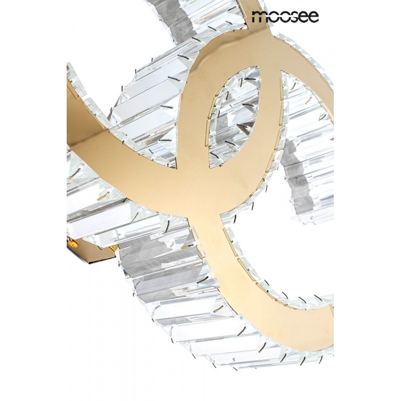 MOOSEE lampa ścienna LIBERTY złota