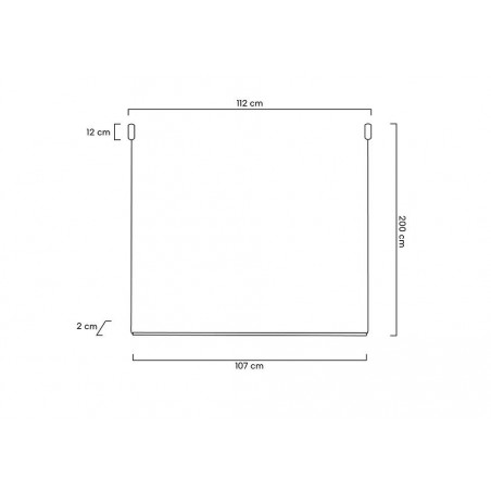 MOOSEE lampa wisząca OMBRE LEVEL 100 biała