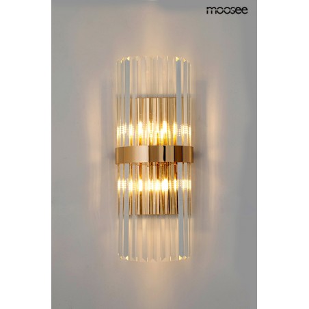 MOOSEE lampa ścienna MILAGRO złota