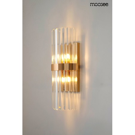 MOOSEE lampa ścienna MILAGRO złota