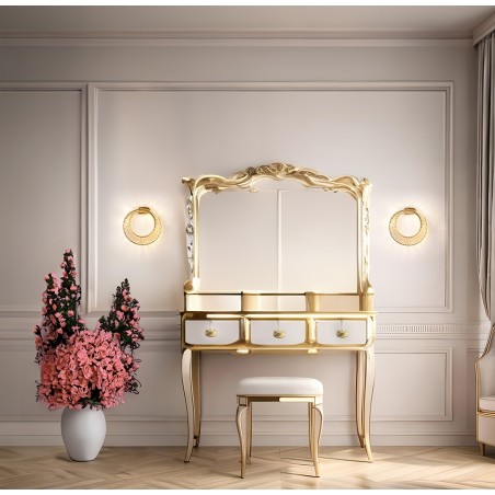 MOOSEE lampa ścienna WAVE chrom