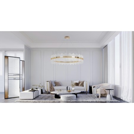 MOOSEE lampa wisząca FLORENS 120 złota