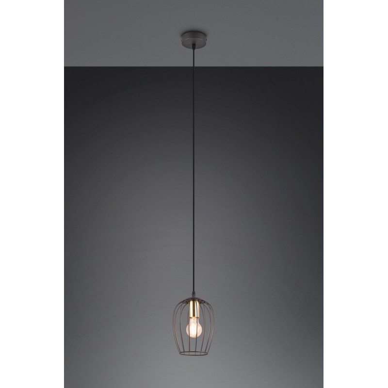 RL Lampa wisząca nowoczesna GRID R31371032 czarny