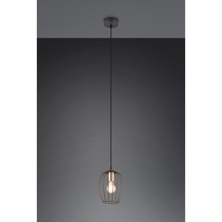 RL Lampa wisząca nowoczesna GRID R31371032 czarny