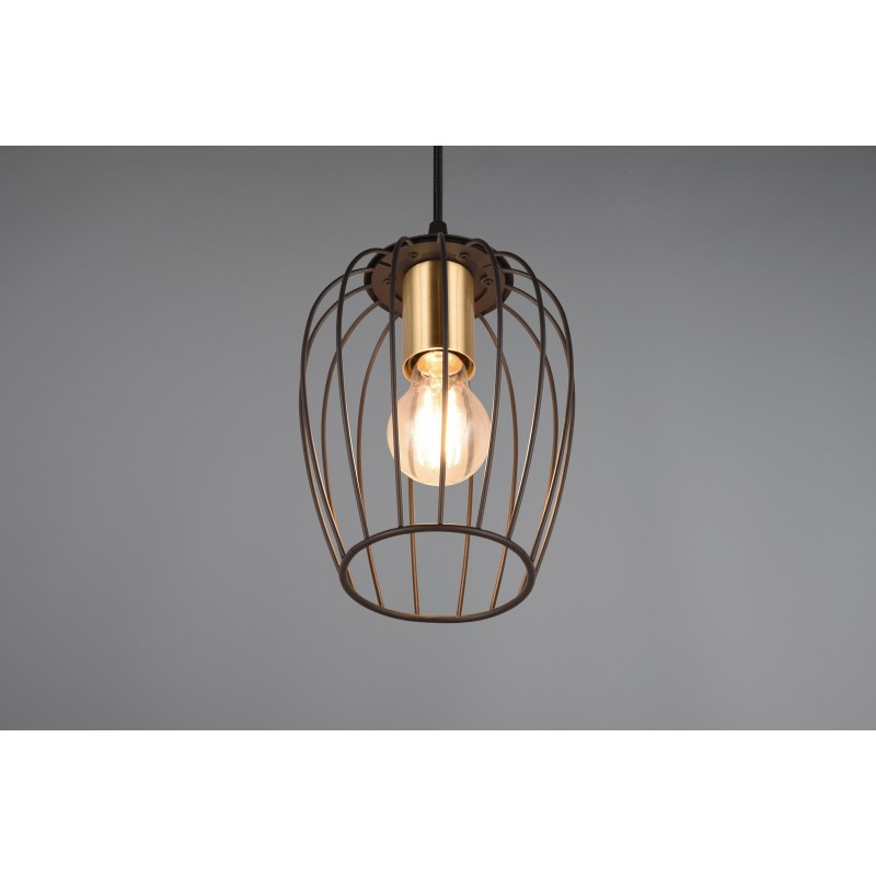 RL Lampa wisząca nowoczesna GRID R31371032 czarny