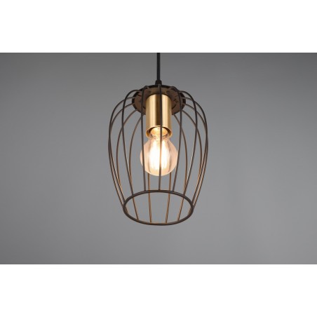 RL Lampa wisząca nowoczesna GRID R31371032 czarny