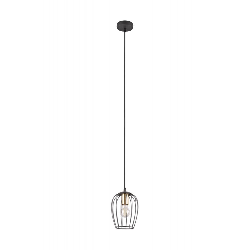 RL Lampa wisząca nowoczesna GRID R31371032 czarny