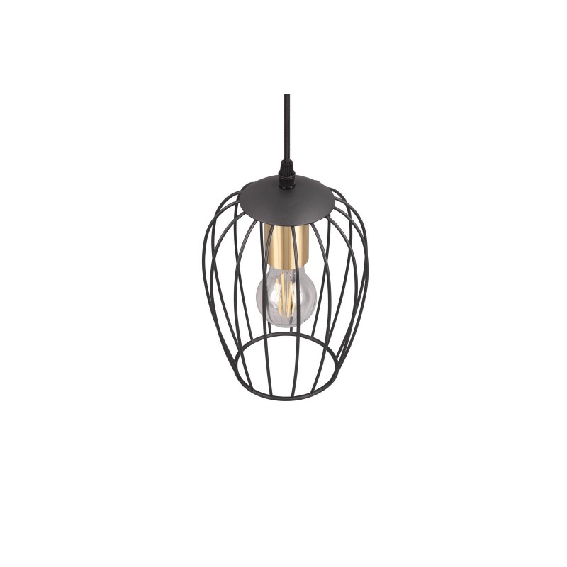 RL Lampa wisząca nowoczesna GRID R31371032 czarny