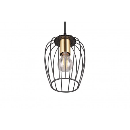 RL Lampa wisząca nowoczesna GRID R31371032 czarny