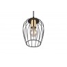 RL Lampa wisząca nowoczesna GRID R31371032 czarny