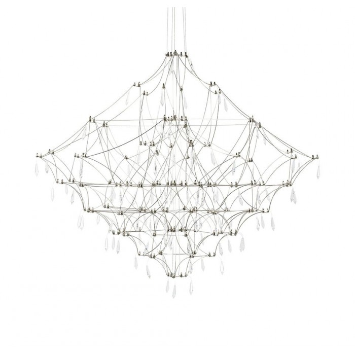 Lampa wisząca CONSTELATION 100 - LED, stal szczotkowana