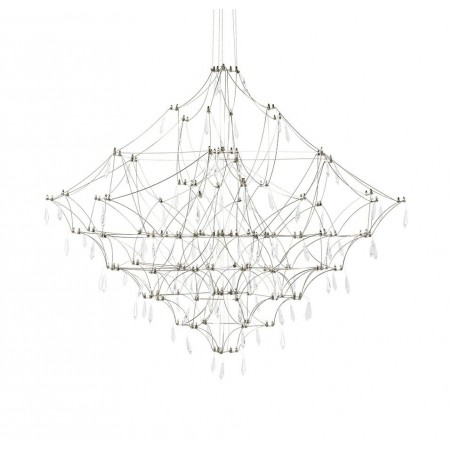 Lampa wisząca CONSTELATION 100 - LED, stal szczotkowana