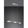 Trio Lampa wisząca LED nowoczesna MERTON 343610307 srebrny i odcienie srebra