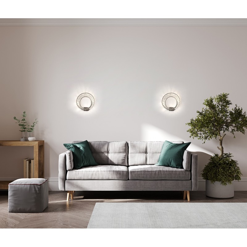 MOOSEE lampa ścienna WAVE złota