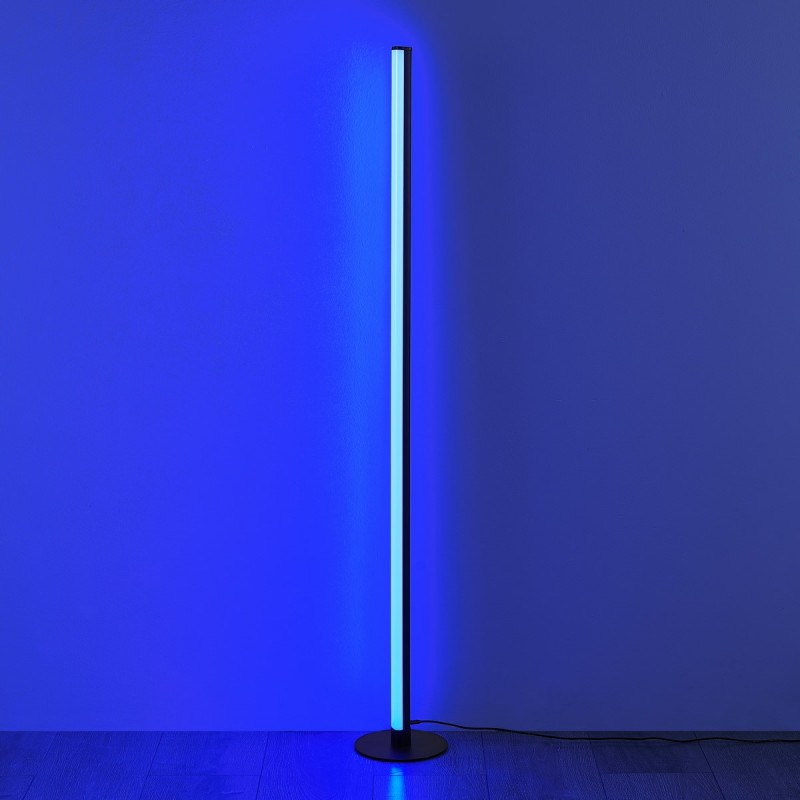 RL Lampa podłogowa TENDO R45711102 czarny