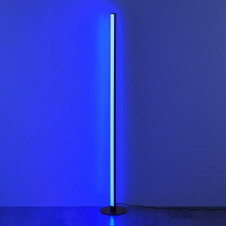 RL Lampa podłogowa TENDO R45711102 czarny