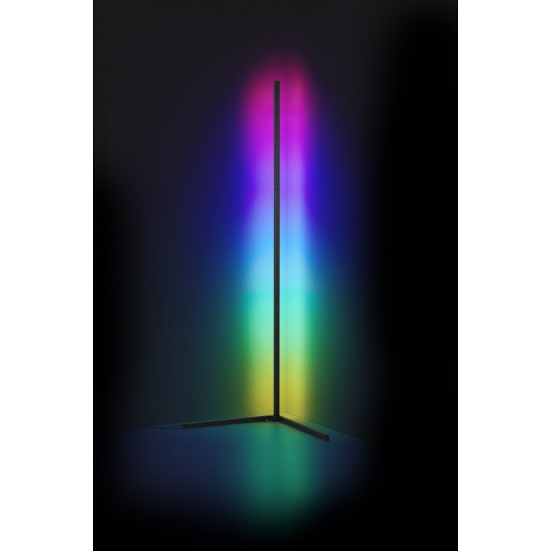 RL Lampa podłogowa LEVEL R45721102 czarny