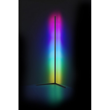 RL Lampa podłogowa LEVEL R45721102 czarny