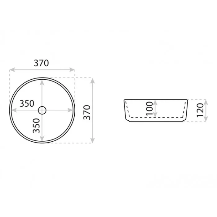Lavita Merida Gold Line umywalka nablatowa...