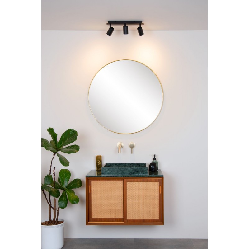 Lucide Lampa łazienkowa sufitowa LENNERT 26958/15/30 czarny