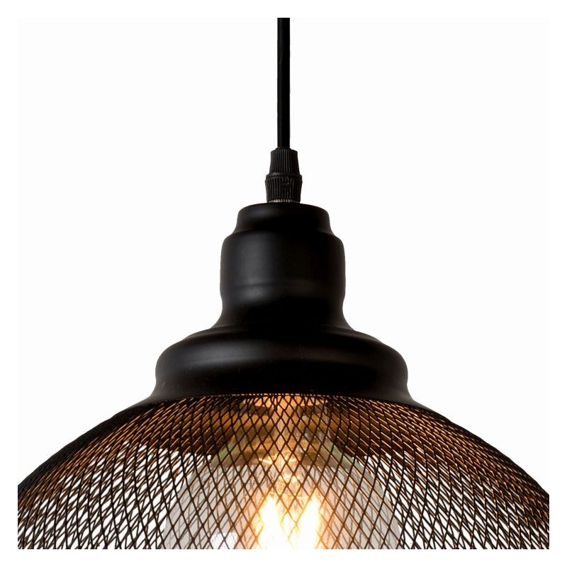 Lucide Lampa wisząca nowoczesna MESH 43404/28/30 czarny