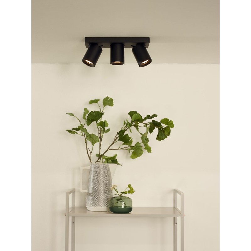 Lucide Reflektor sufitowy NIGEL 09929/15/30 czarny