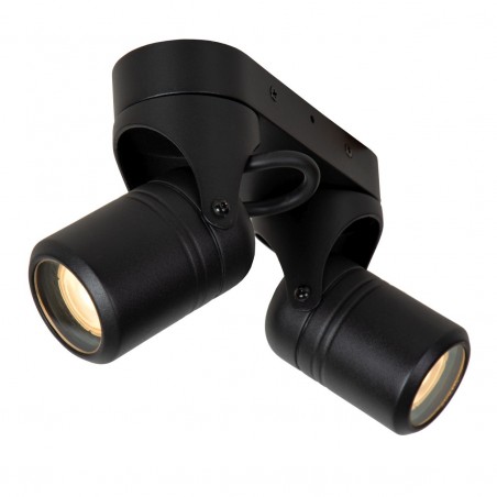 Lucide Lampa zewnętrzna ścienna NIORT 14825/02/30 czarny