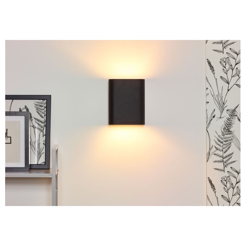 Lucide Kinkiet OVALIS 12222/02/30 czarny, złoty i odcienie złota