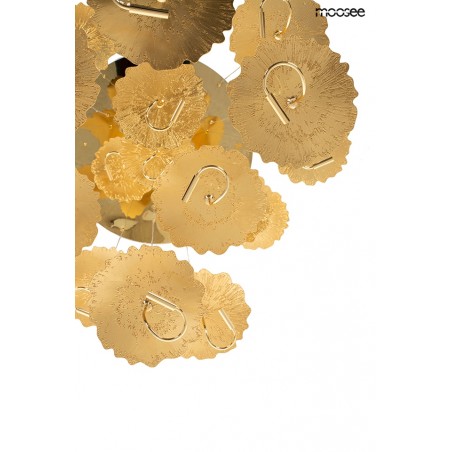 MOOSEE lampa wisząca LEAFS DISC złota