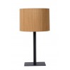 Lucide Lampa stołowa MAGIUS 03529/81/30 drewno jasne i ciemne, czarny
