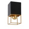 Lucide Lampa natynkowa RIXT 21120/01/30 czarny, złoty i odcienie złota