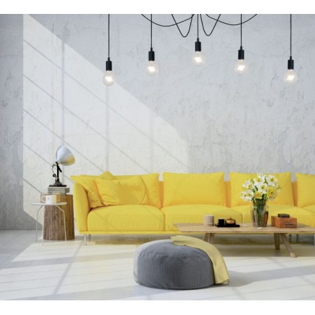 Lucide Lampa wisząca nowoczesna FIX 08408/05/30 czarny