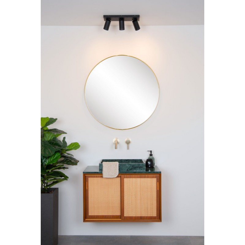 Lucide Lampa łazienkowa sufitowa TAYLOR 09930/15/30 czarny