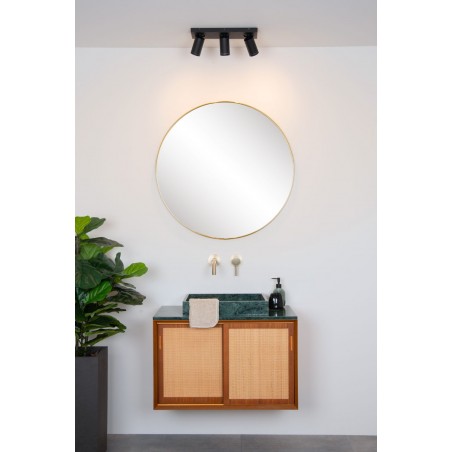 Lucide Lampa łazienkowa sufitowa TAYLOR 09930/15/30 czarny